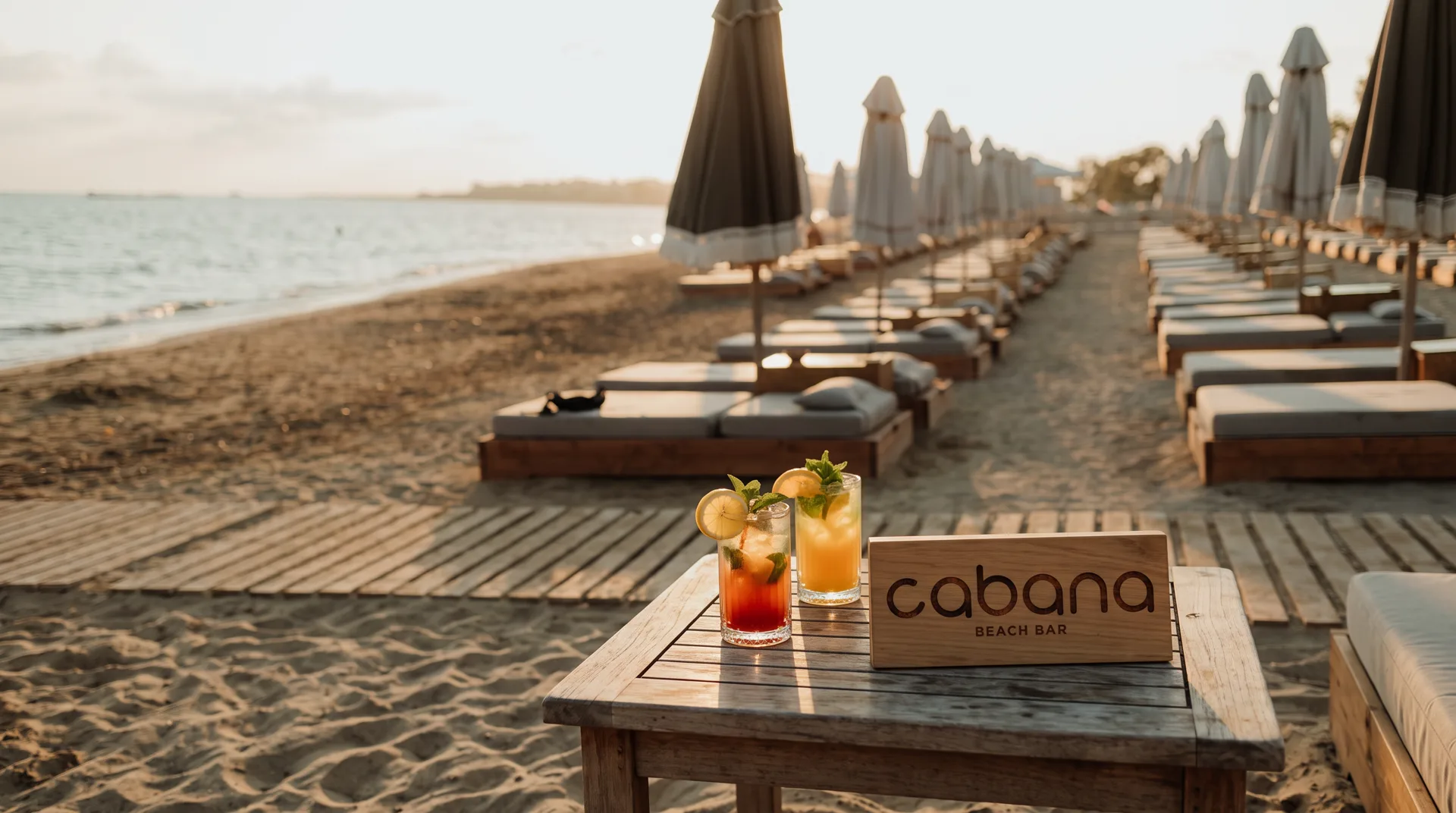 Cabana Beach Bar — A website that feels like the beach it sells.